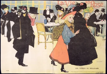 Ilustracja na okładkę „La Vie en Rose”, 1903